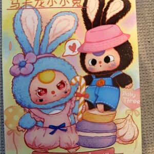 Baby Three Bunny Character Poster